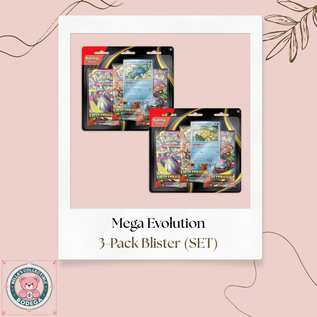 Mega Evolution 3-Pack Blister (SET)
