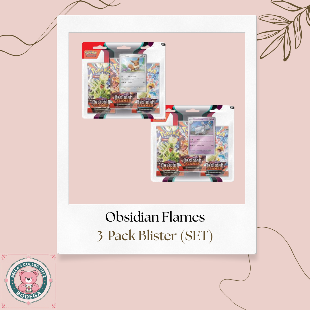 Obsidian Flames 3-Pack Blister (SET)