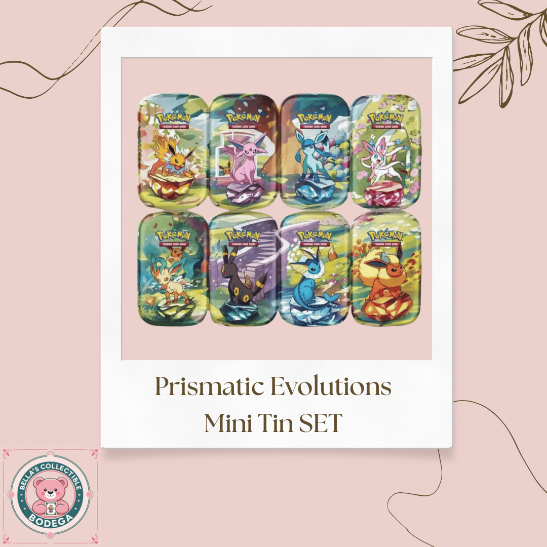 Prismatic Evolutions Mini Tin