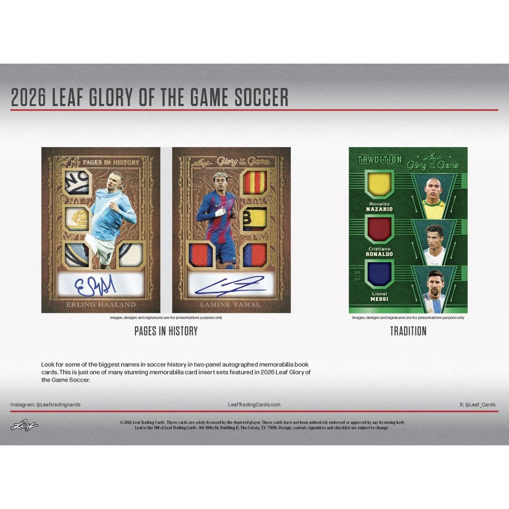 Leaf: Glory of the Game 2026