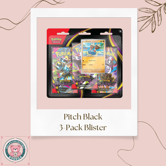 Pitch Black 3-Pack Blister