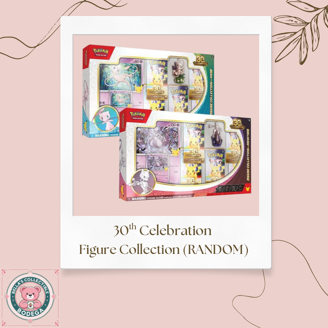 30th Celebration Mew/Mewtwo Figure Collection (LIMIT 1) (RANDOM)