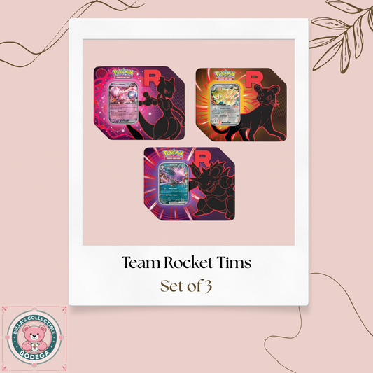 Team Rocket Tin (SET OF 3)
