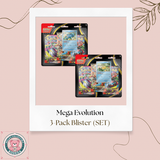 Mega Evolution 3-Pack Blister (SET)