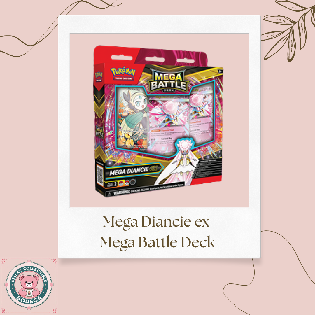 Mega Battle Deck - Mega Gengar ex & Mega Diancie ex (PREORDER)
